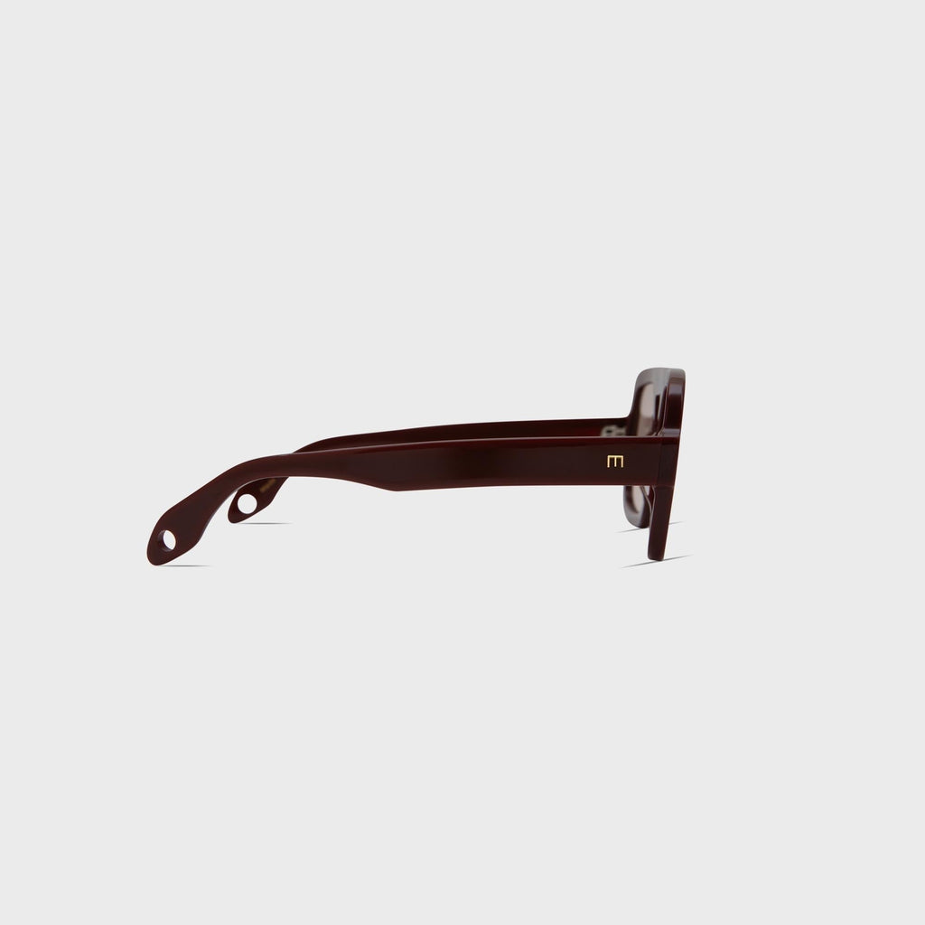 Elisa Johnson Jane Sunglasses - Dark Brown