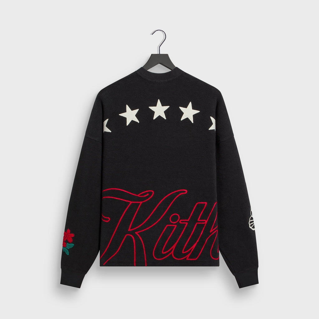 Kith Varsity Lawson Crewneck - Black