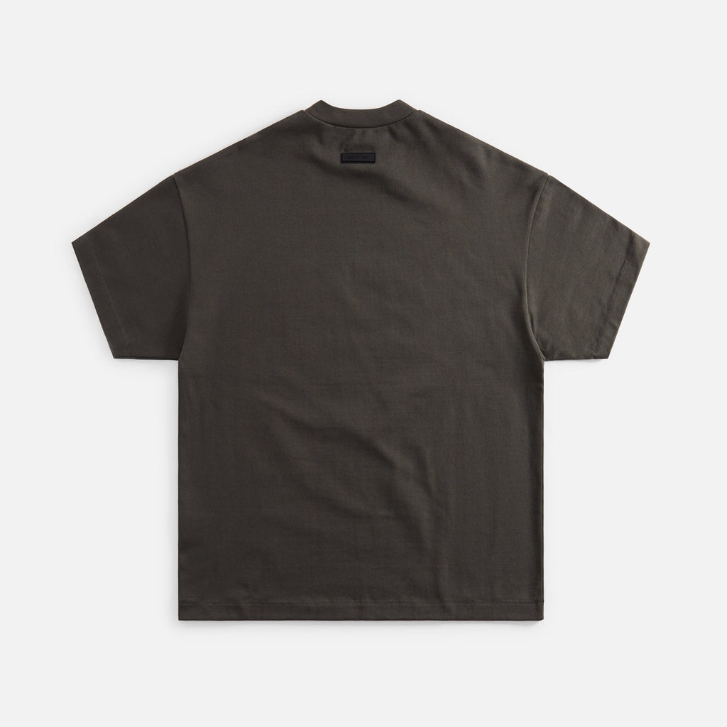 Essentials Heavy Jersey Crewneck Tee - Ink