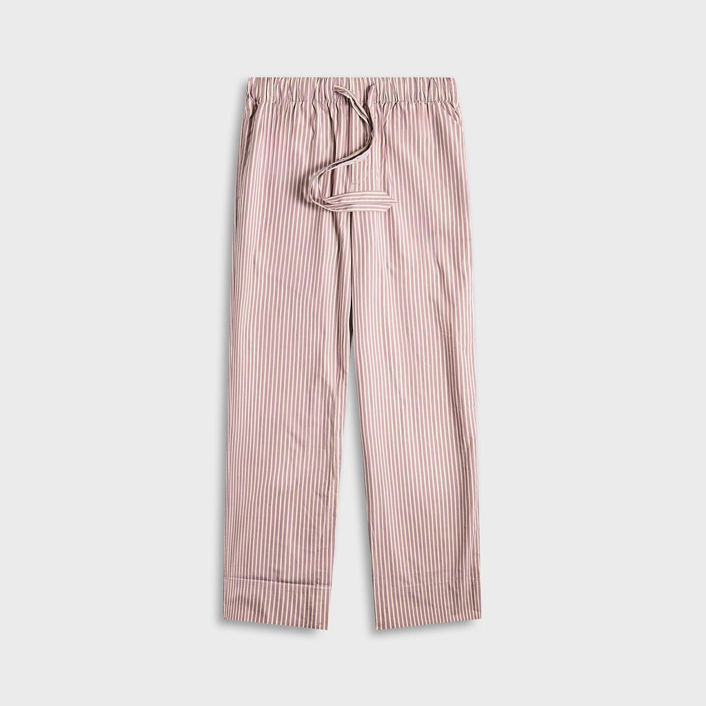 Tekla Poplin Pyjamas Pants - Skipper Stripes