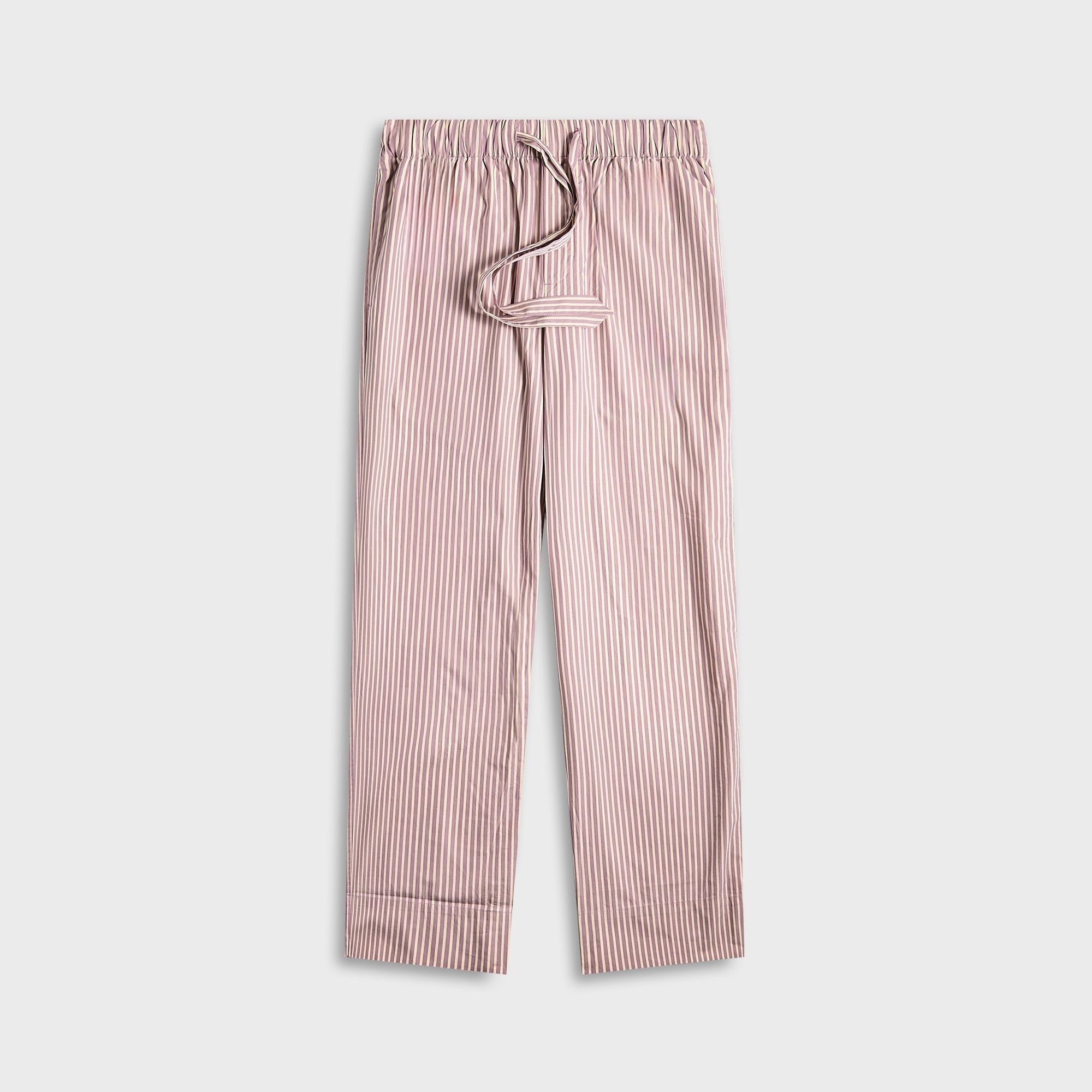 Tekla Poplin Pyjamas Pants - Skipper Stripes
