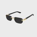 Cartier Decor C Sunglasses - Gold / Black / Grey