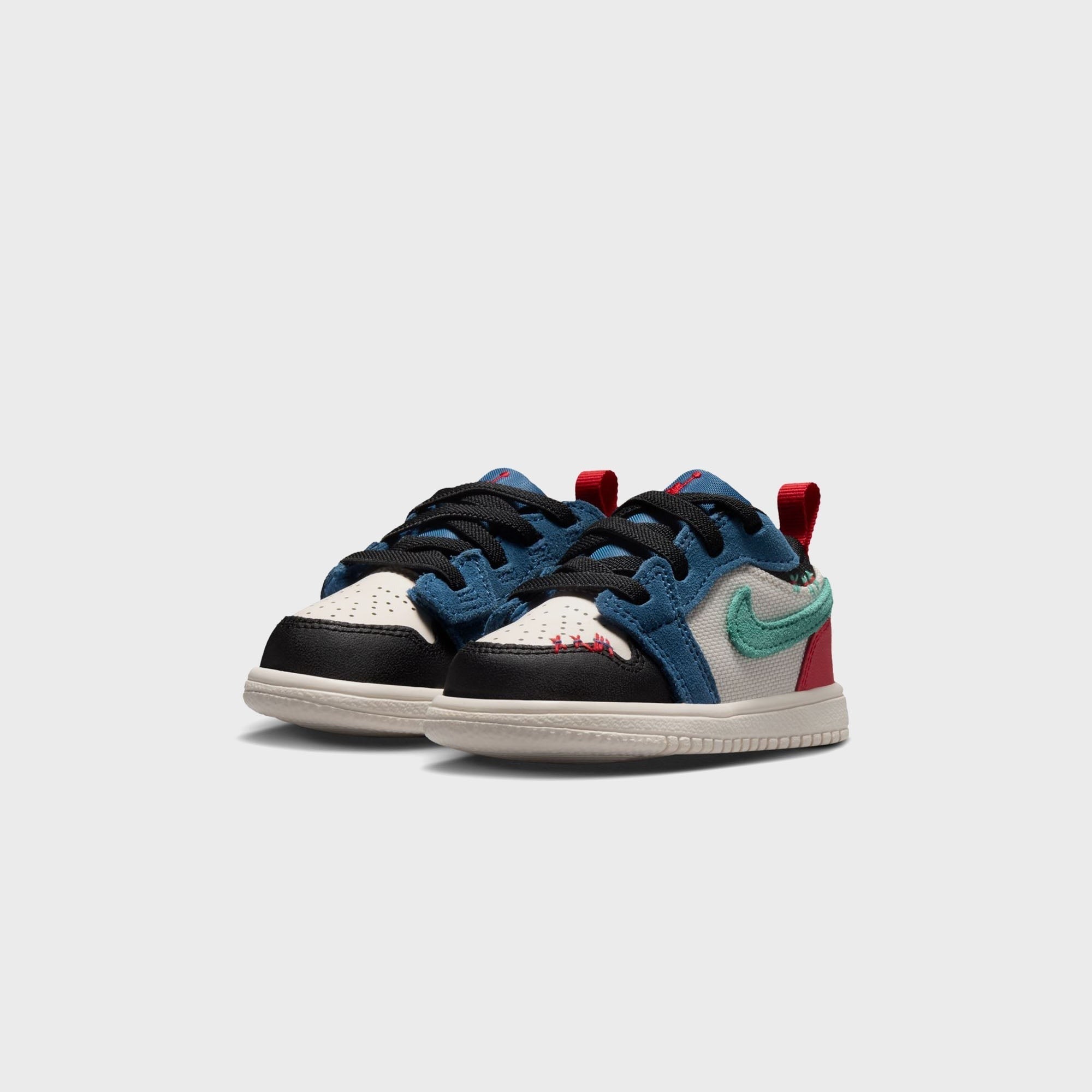 Jordan TD Jordan 1 Low Alt SE - True Blue / University Red / Kinetic Green / Black