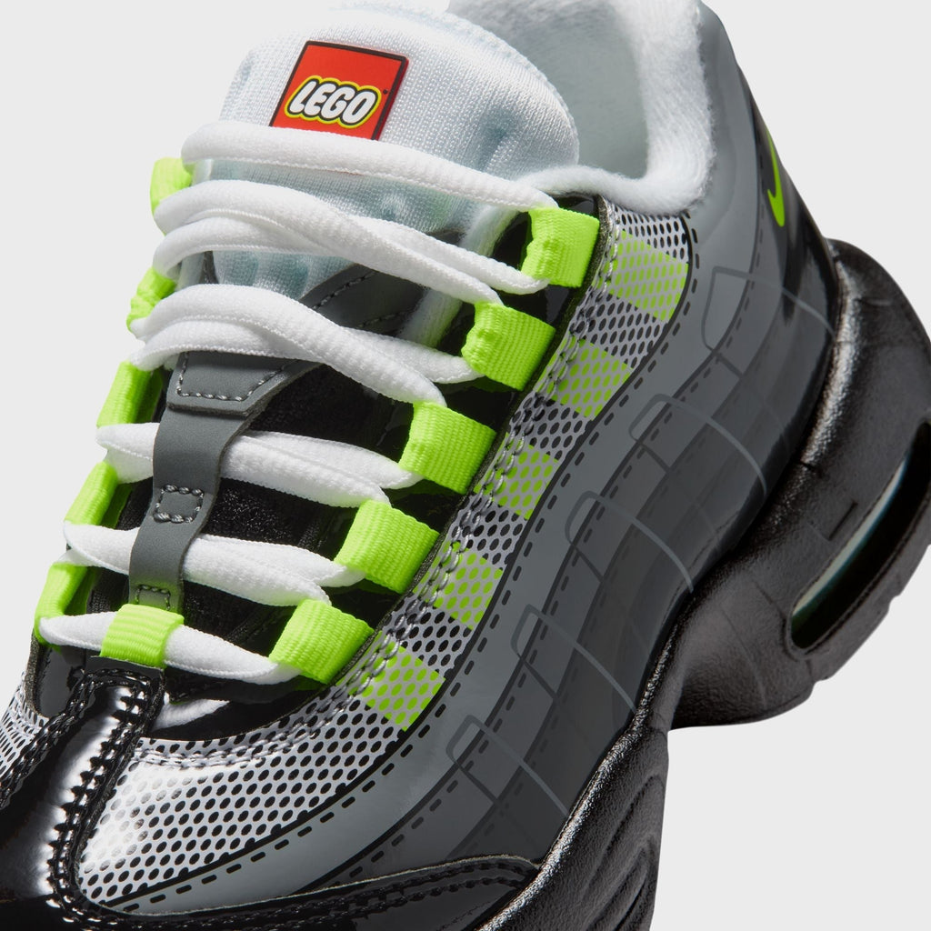 Nike x LEGO® Collection PS Air Max 95 - Black / Dark Smoke Grey / Smoke Grey / Metallic Silver