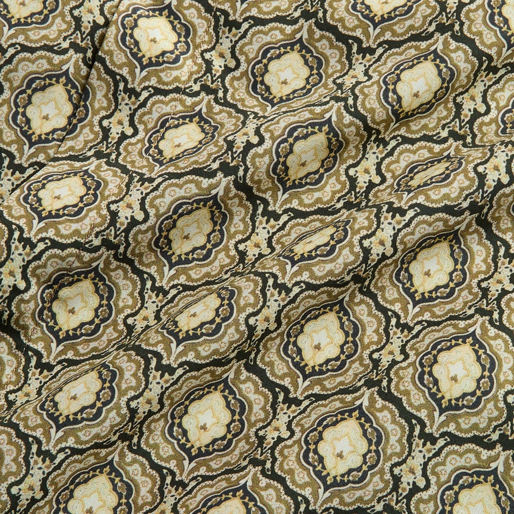 Orlebar Brown Maitan Relaxed Fit Passetto Print Shirt - Bayleaf Green