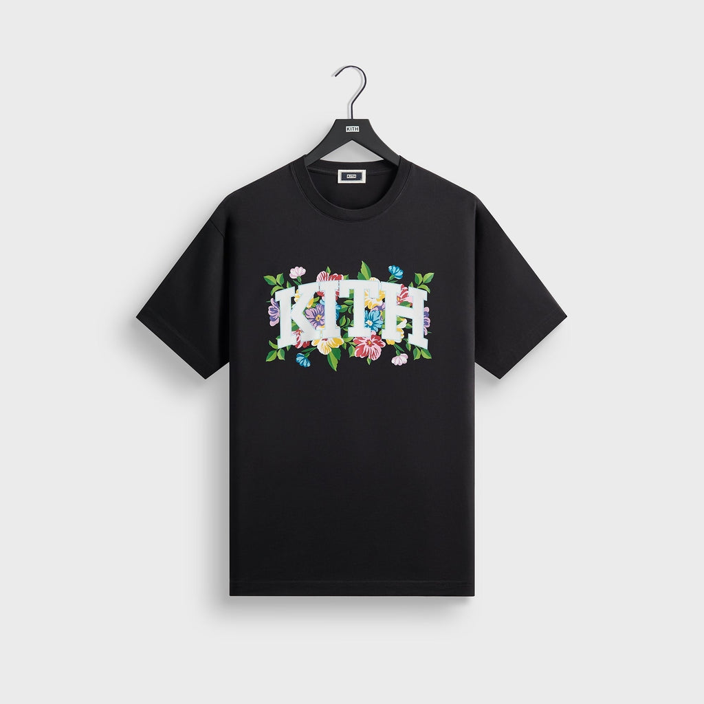 Kith Floral Arch Tee - Black