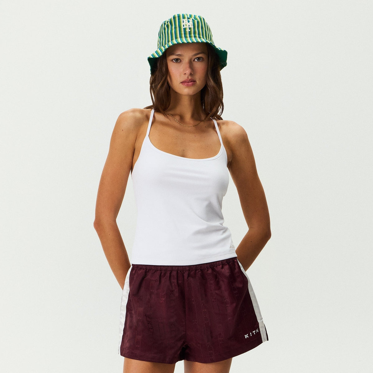 Kith Women Yvonne Y-Back Tank - White