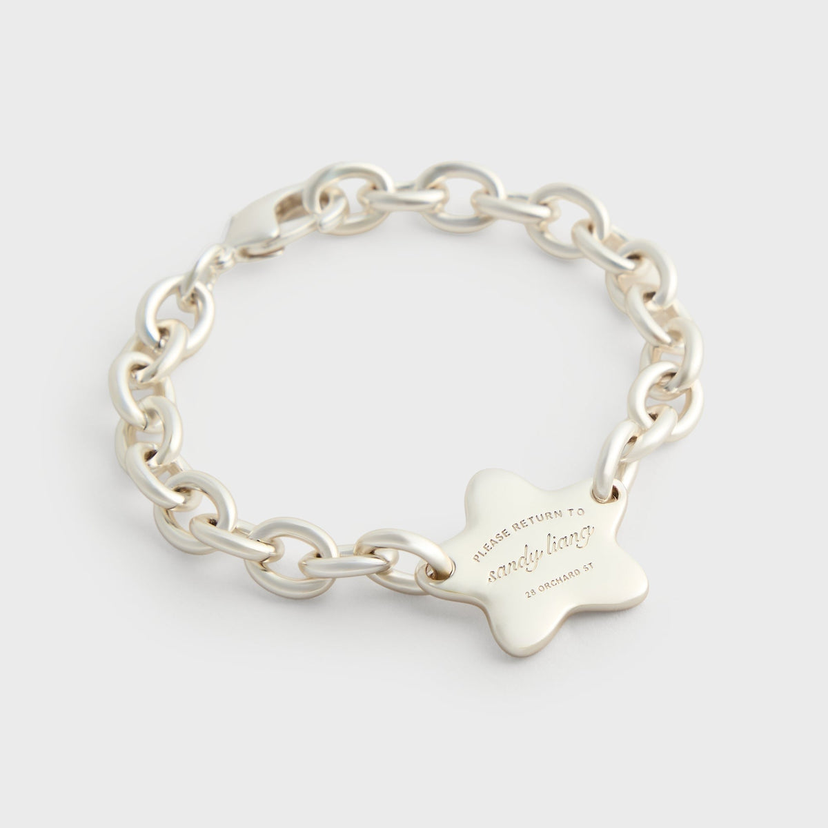 Sandy Liang Star Charm Bracelet - Silver