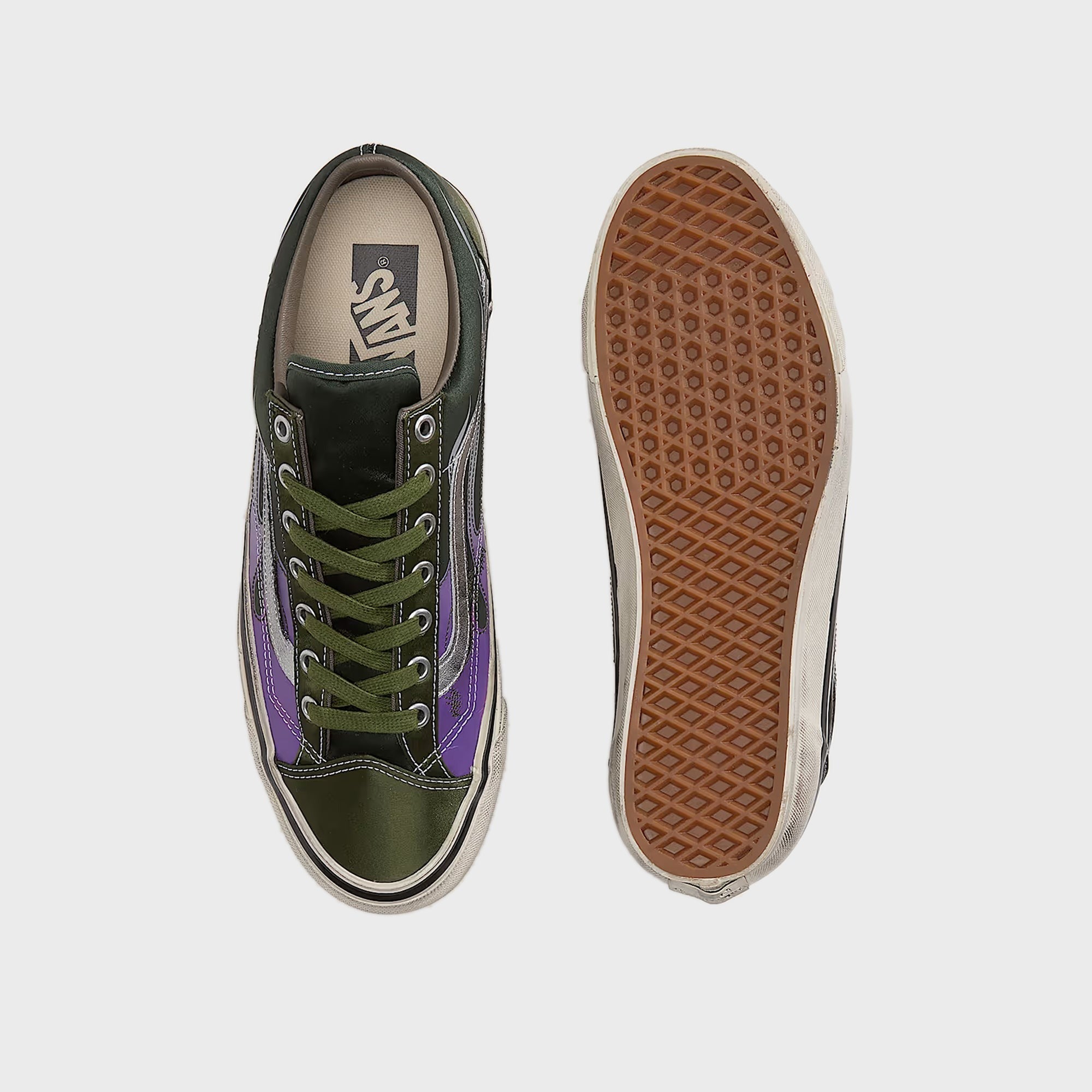 VANS Premium Old Skool 36 - Archive Flame / Green
