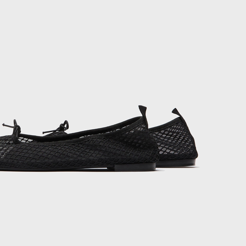 Repetto Garance Mesh Ballet Flats - Black