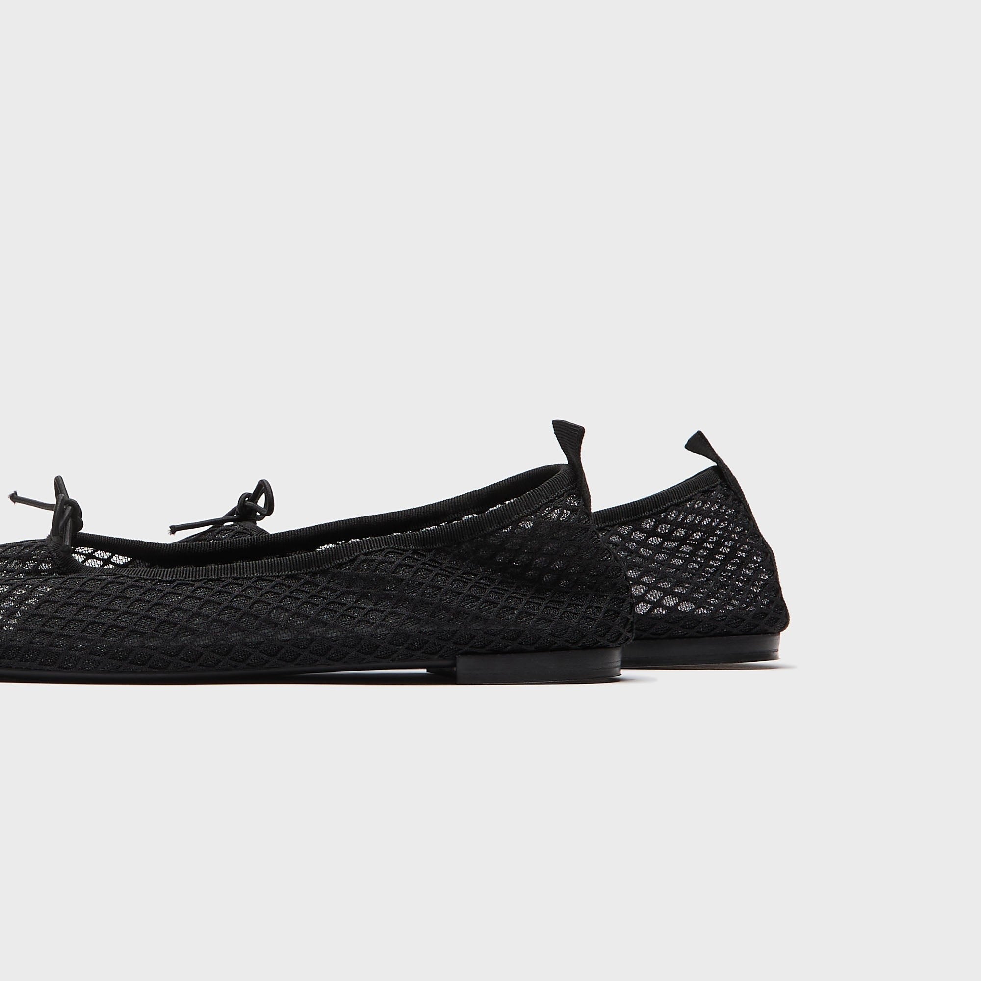 Repetto Garance Mesh Ballet Flats - Black
