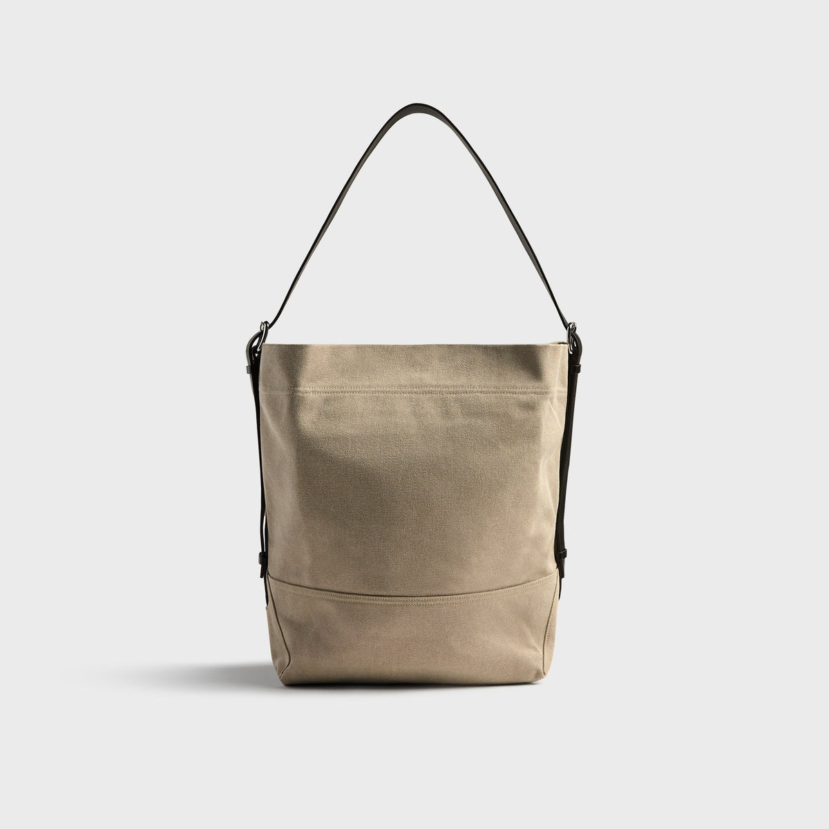 Lemaire Belted Tote Bag - Dark Linen