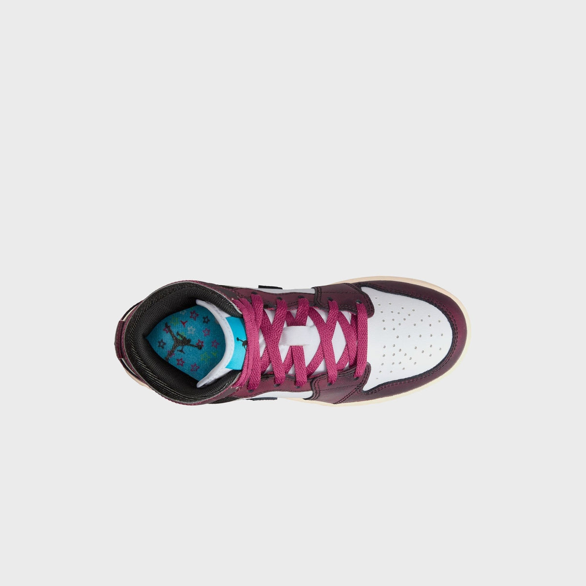 Jordan GS Air Jordan 1 Mid SE - Sweet Beet / Off Noir / White / Desert Pink