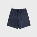 Dries Van Noten Sand Washed Cupro Short - Navy