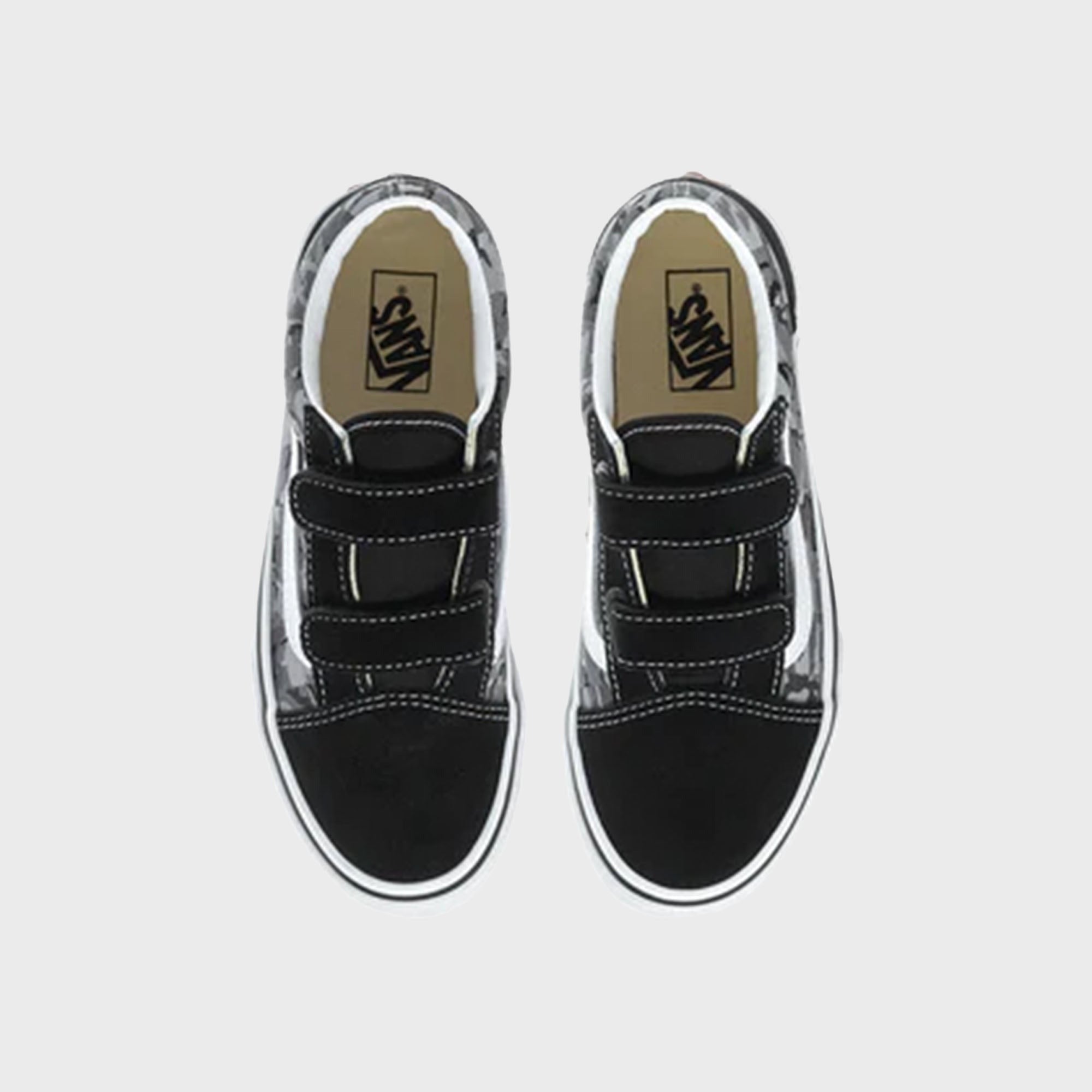 VANS PS Old Skool V - Check Camo Black / Light Grey