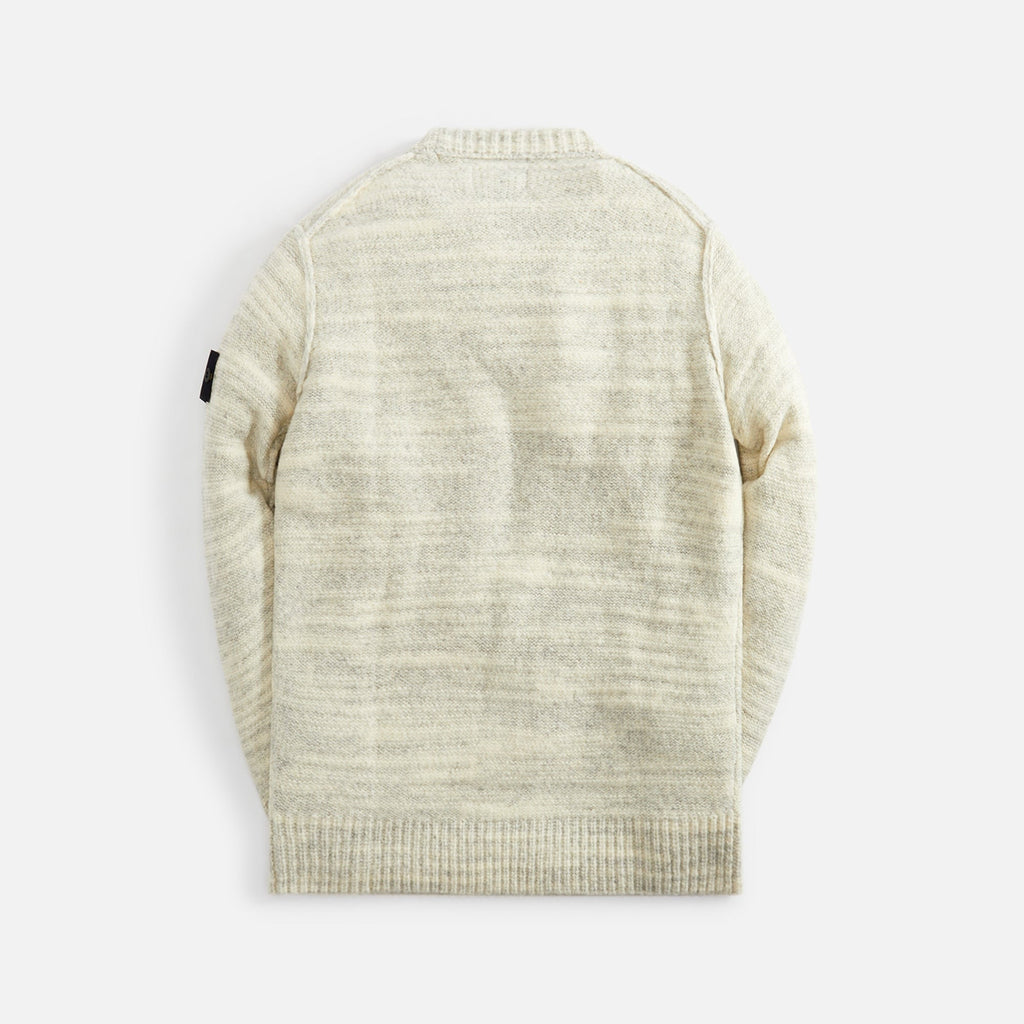 Stone Island Wool Nylon Yarn Crewneck - Plaster