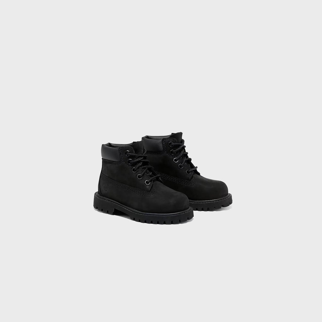 Timberland Toddler 6-Inch Lace Up Waterproof Boot - Black