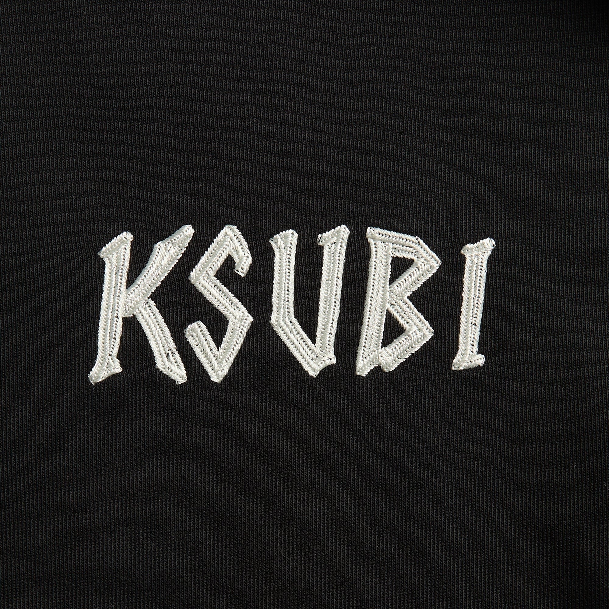 Ksubi Stay Up Ekcess Zip Hoodie - Faded Black