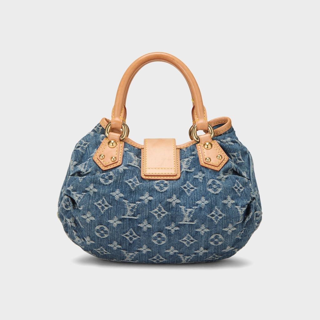 WGACA Louis Vuitton Denim Pleaty Mini - Blue