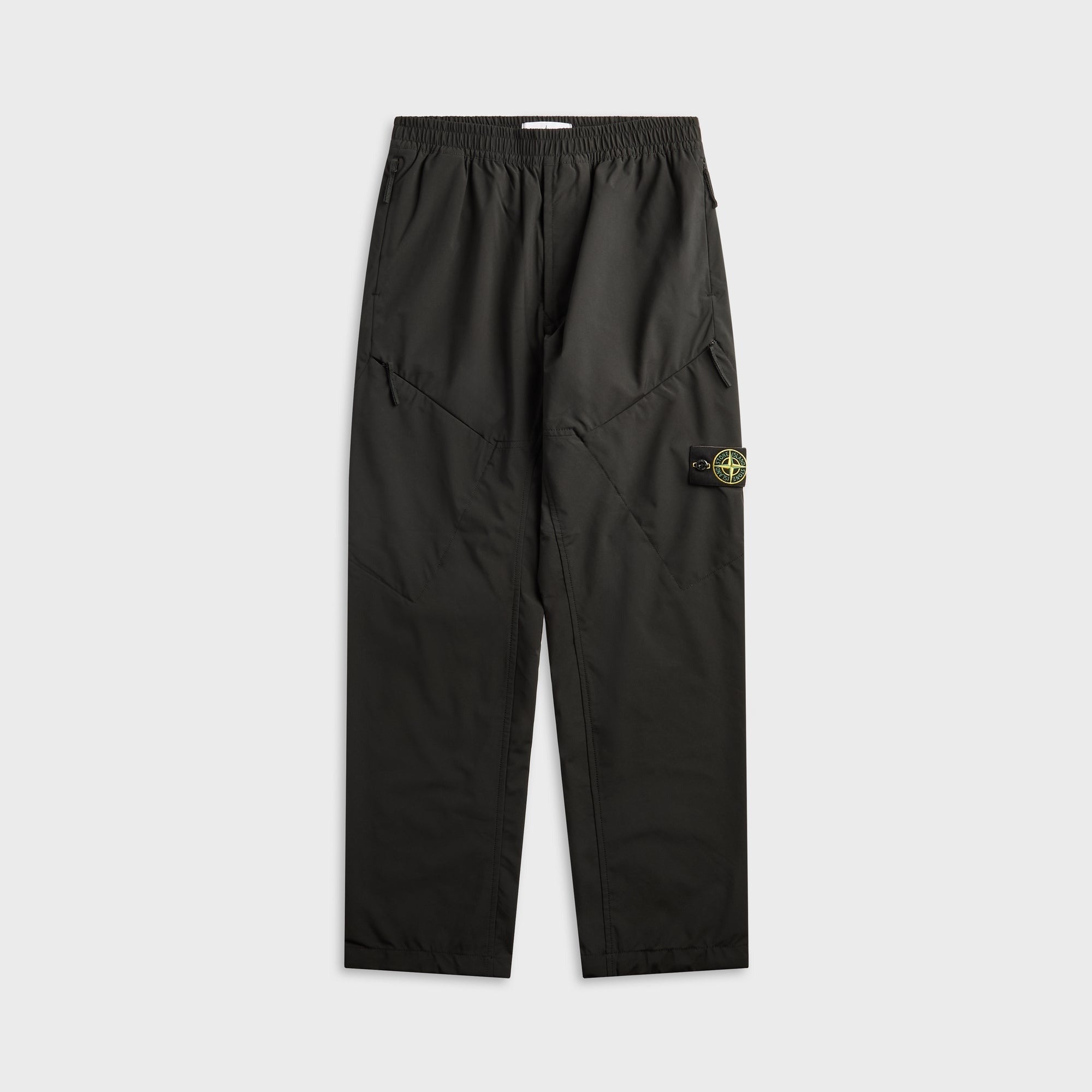 Stone Island Stretch Cotton Cargo Trouser - Black