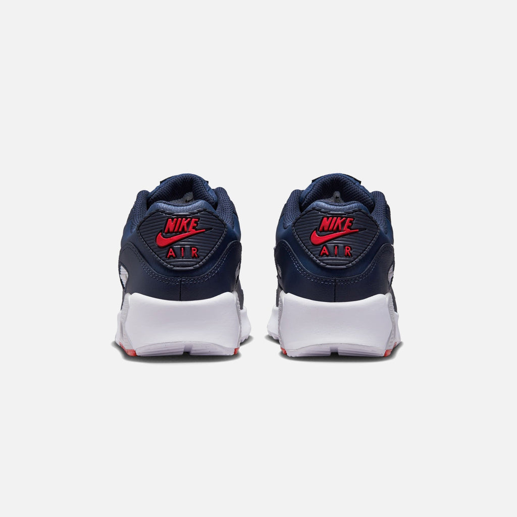 Nike GS Air Max 90 Ltr - Obsidian / White / Midnight Navy