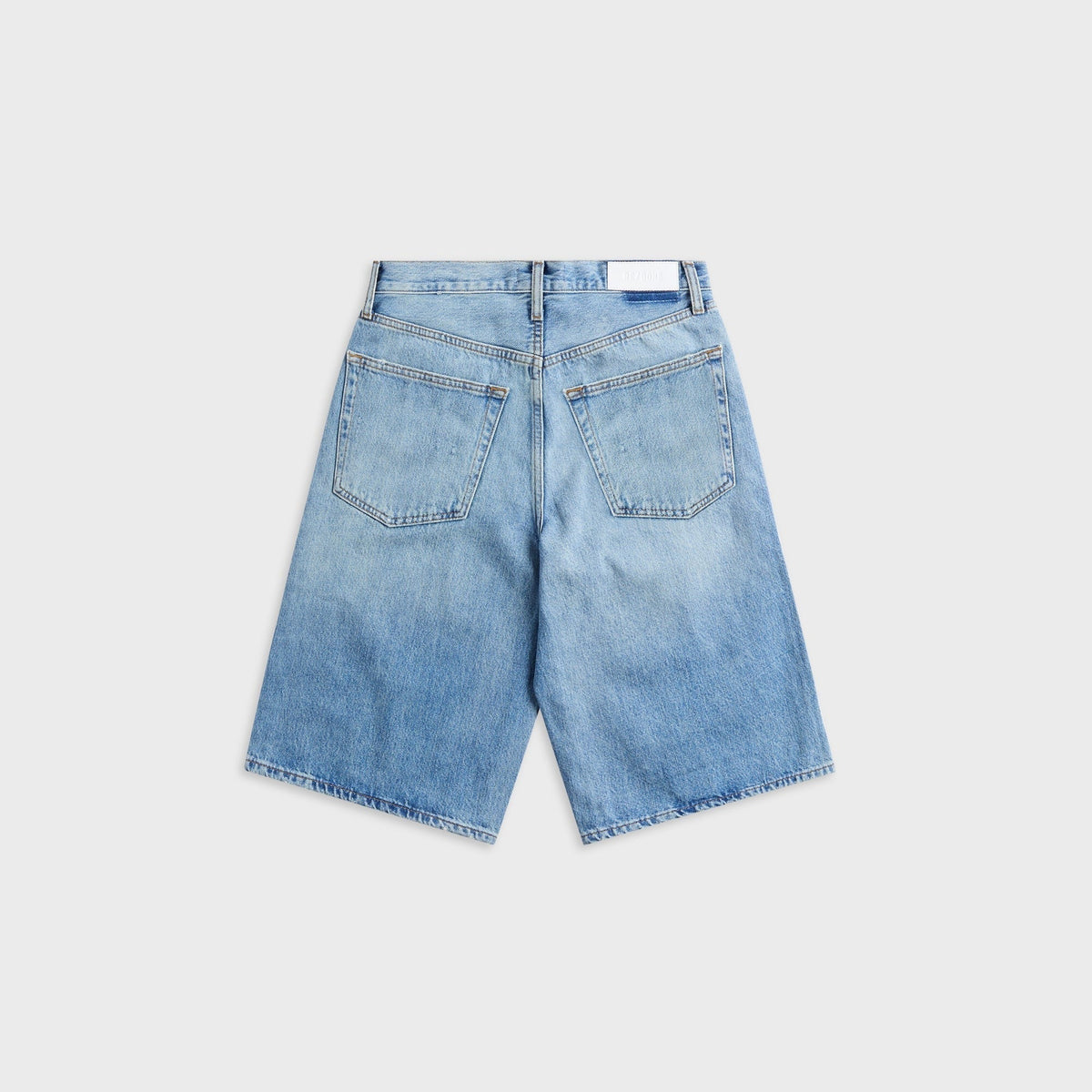 ReDone Skater Short - Aged Worn Blue