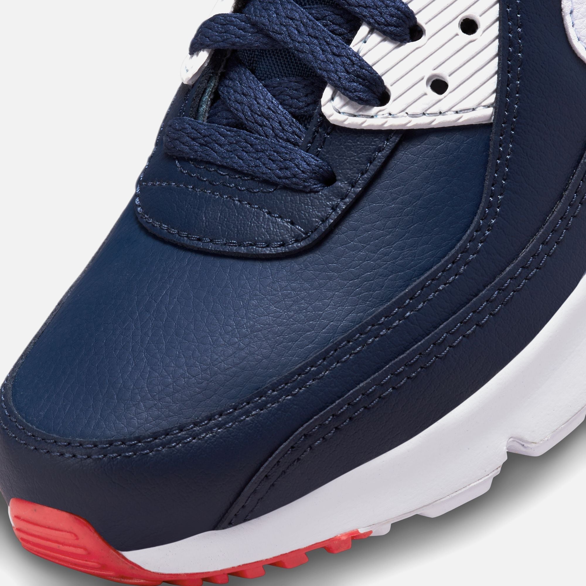 Nike GS Air Max 90 Ltr - Obsidian / White / Midnight Navy