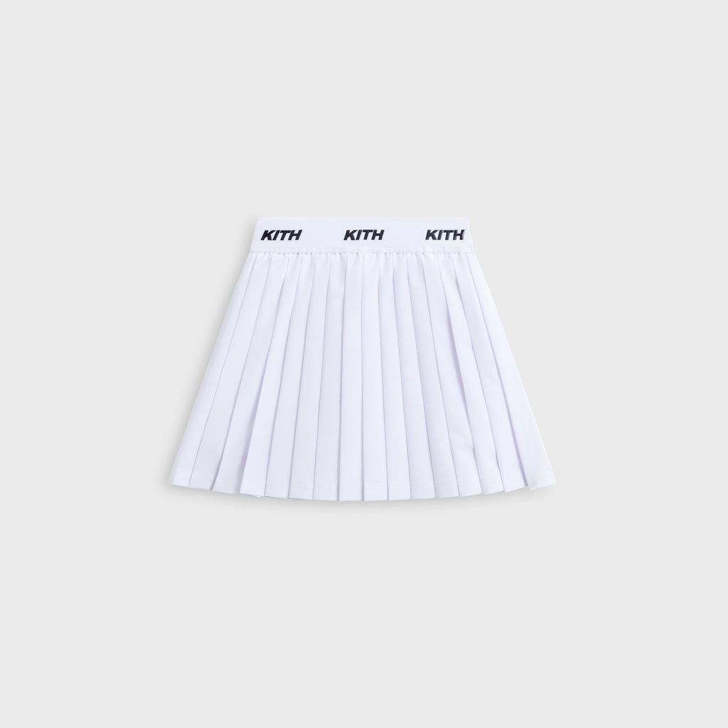 Kith Kids Amaya Tennis Mini Skort - White