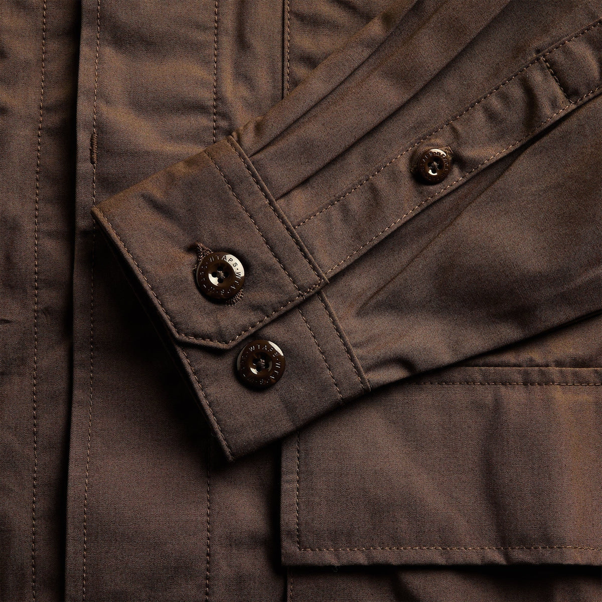 WTAPS JMOD Nyco. Weather Cordura® Long Sleeve Jacket - Brown