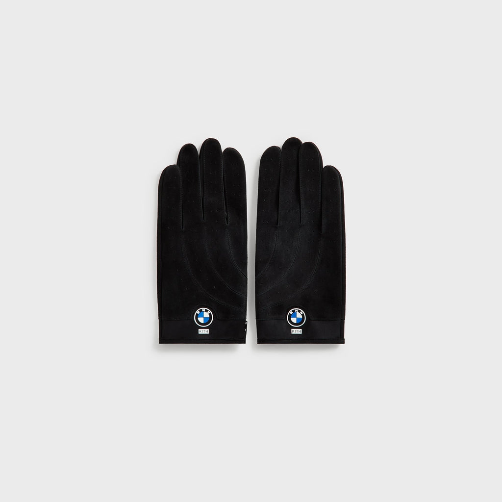 Kith for BMW Suede Driving Gloves - Black