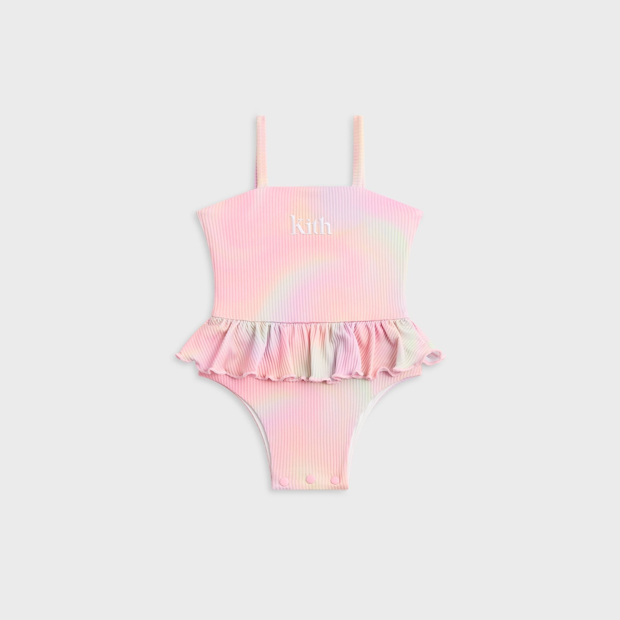 Kith Baby Textured Ruffle One-Piece Suit - Bubble