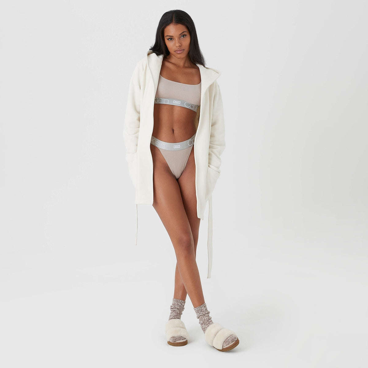 Kith Women for Calvin Klein Terry Robe - Waffle