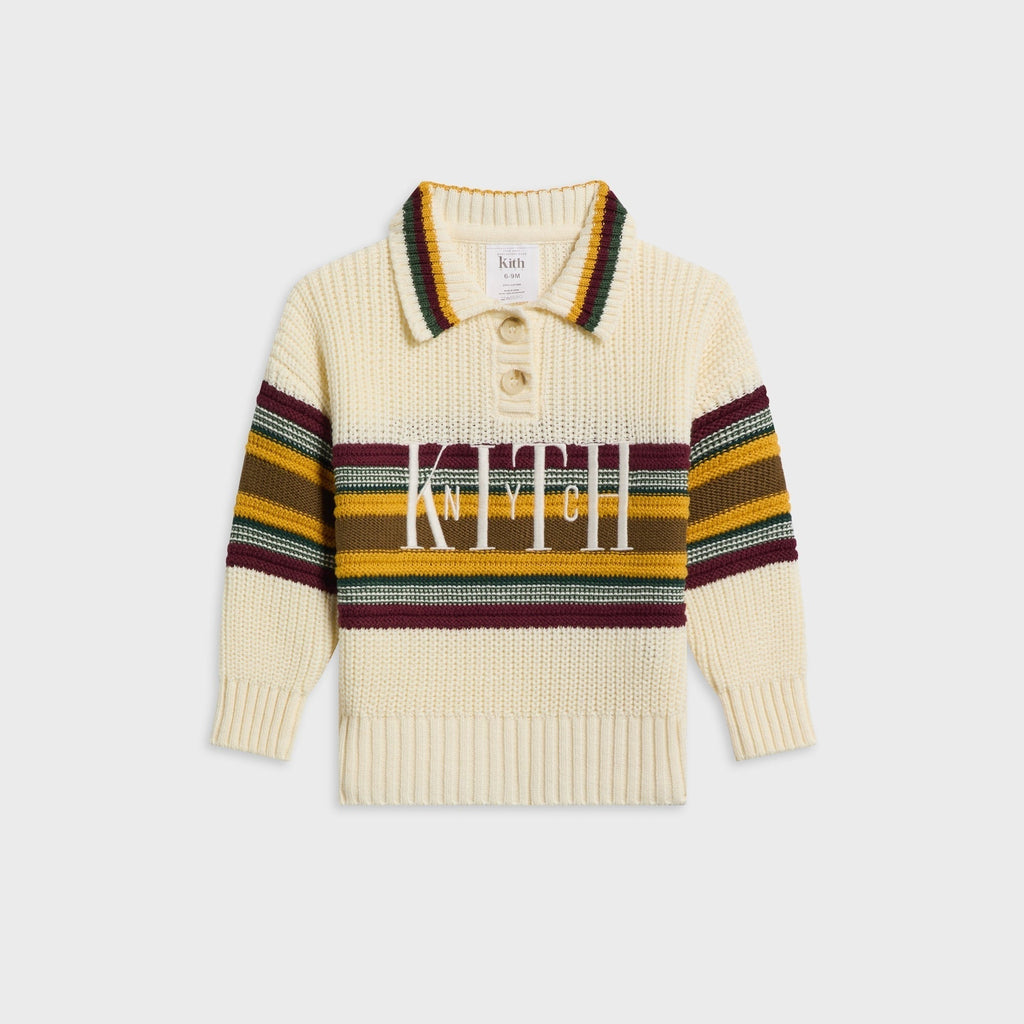 Kith Baby Chunky Knit Rugby Shirt - Sandrift - PH
