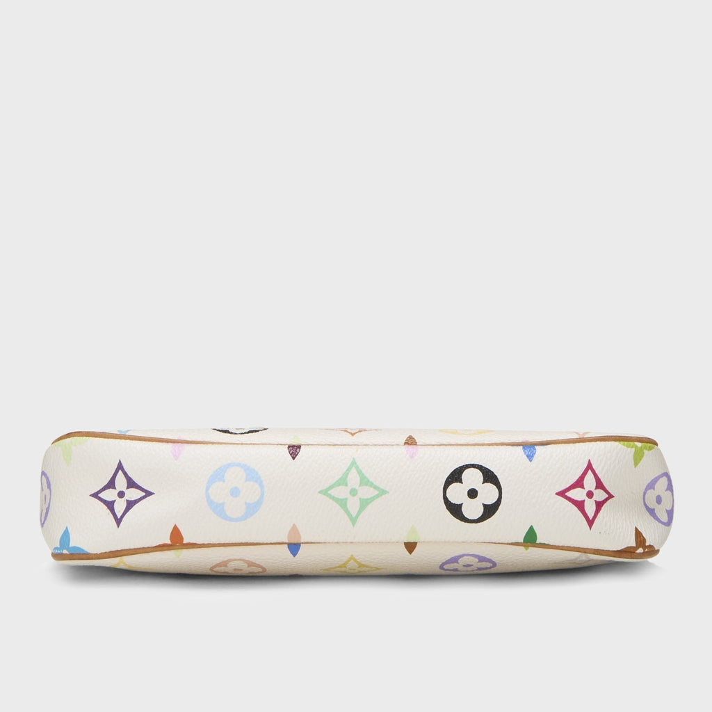 WGACA Louis Vuitton x Takashi Murakami Pochette Accessoires V2 - White / Multi