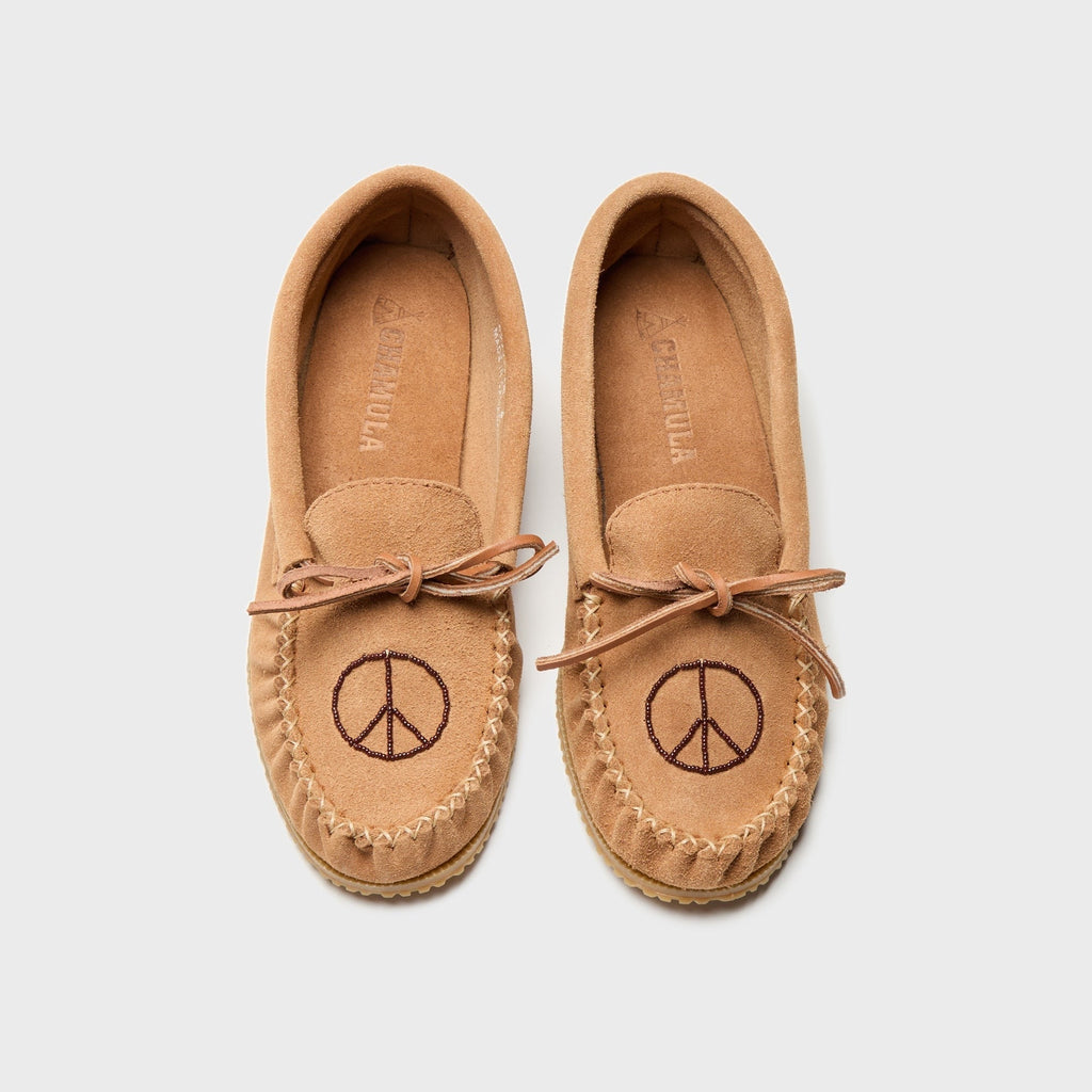 Chamula Peace Moc Loafers - Moca