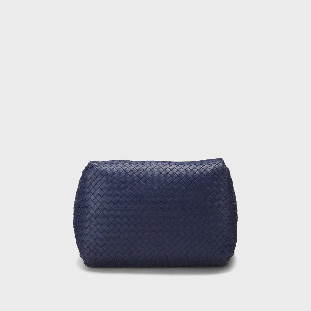 WGACA Bottega Venata Intrecciato Parachute Medium Tote Bag - Purple