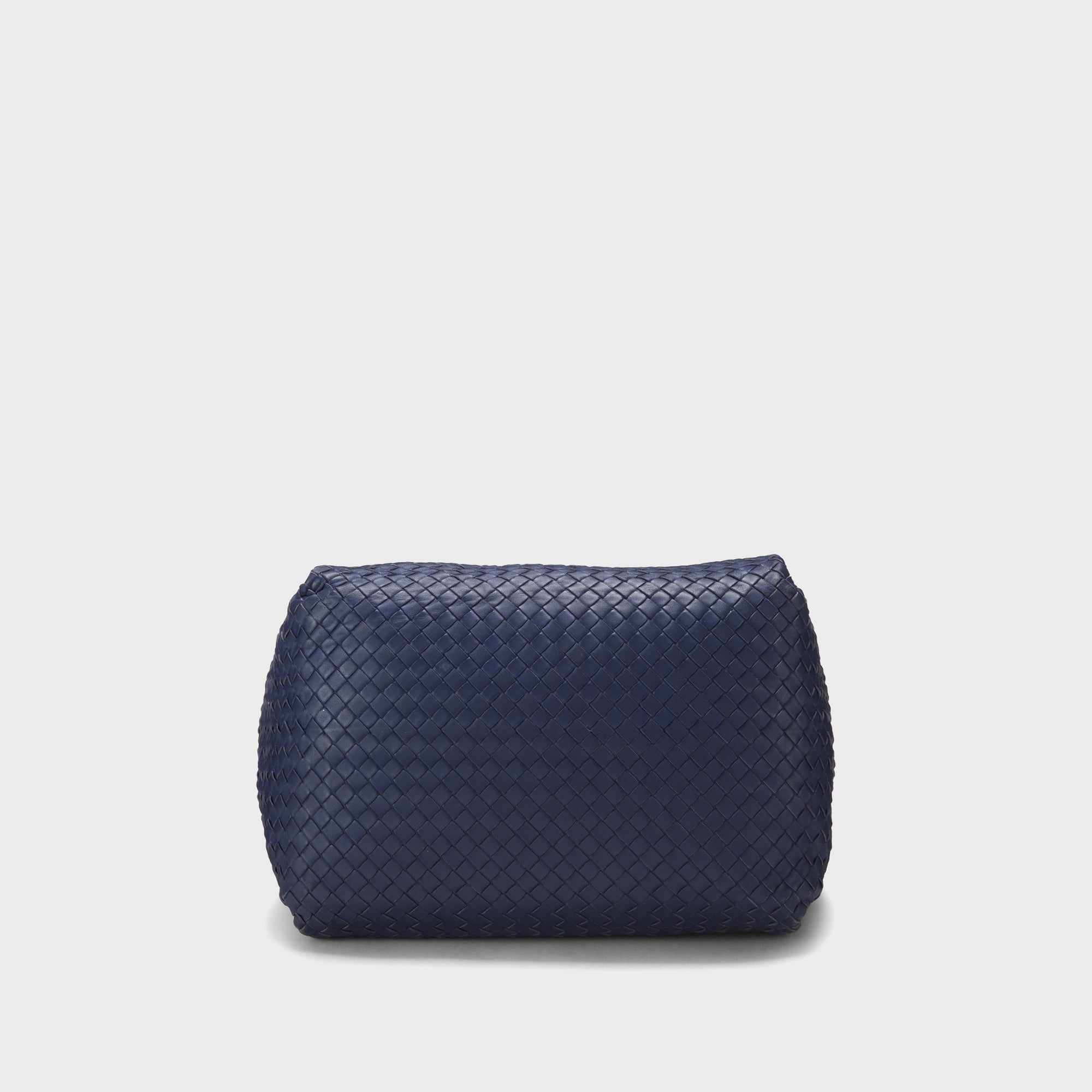 WGACA Bottega Venata Intrecciato Parachute Medium Tote Bag - Purple
