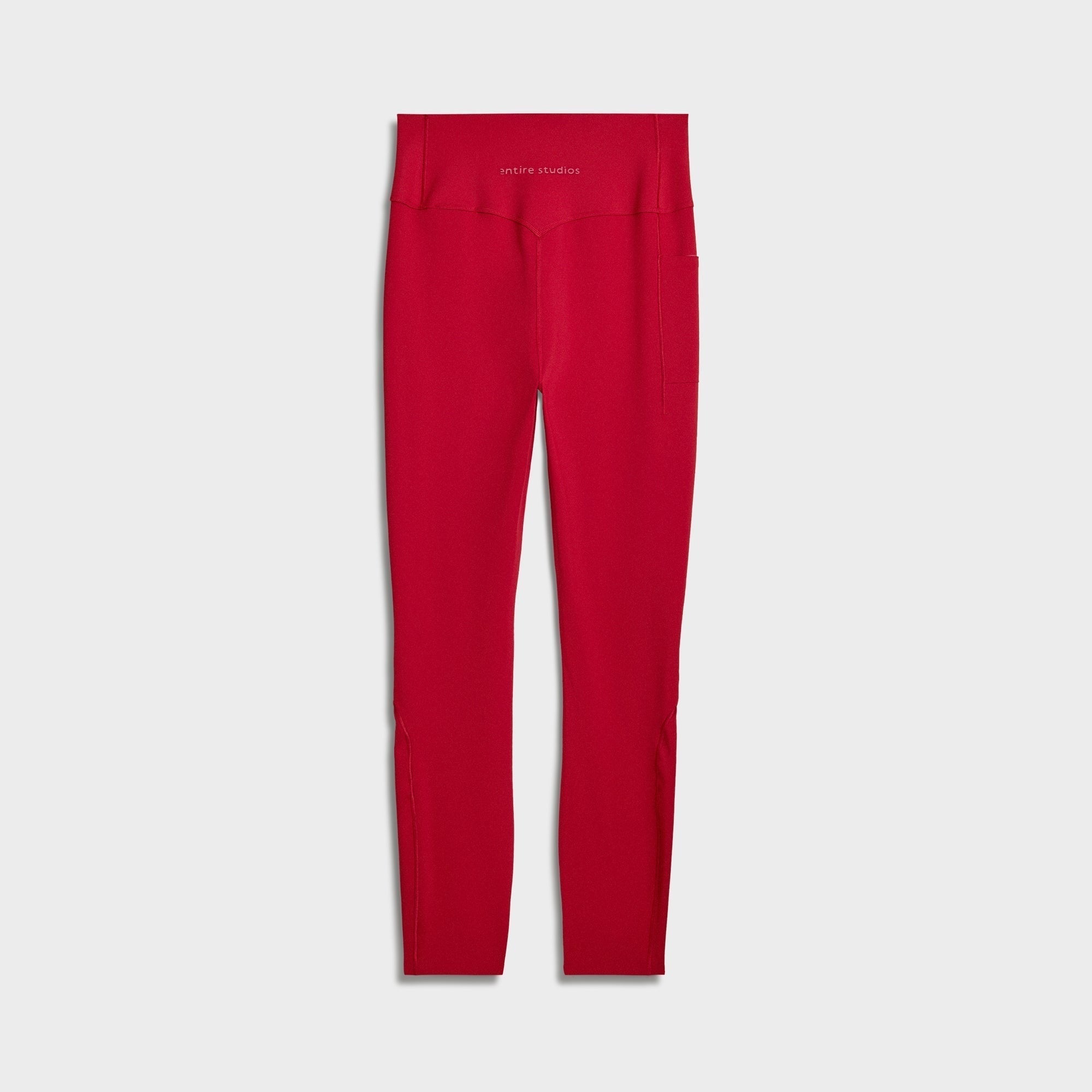 adidas x Entire Studios Optime Training 7/8 Legging - Active Maroon