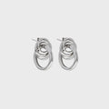 Justine Clenquet Cara Xl Earrings - Palladium