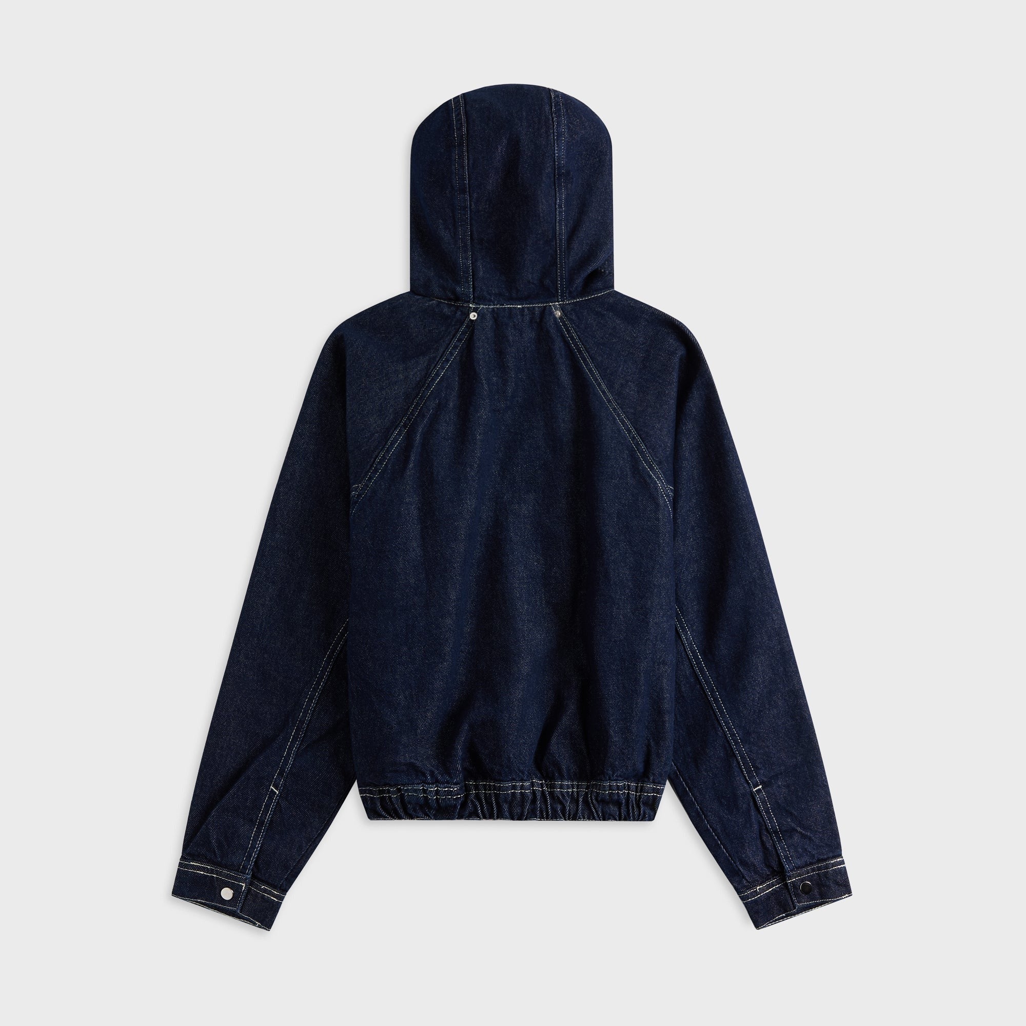 Peachy Den Joan Bomber Jacket - Indigo Rinse