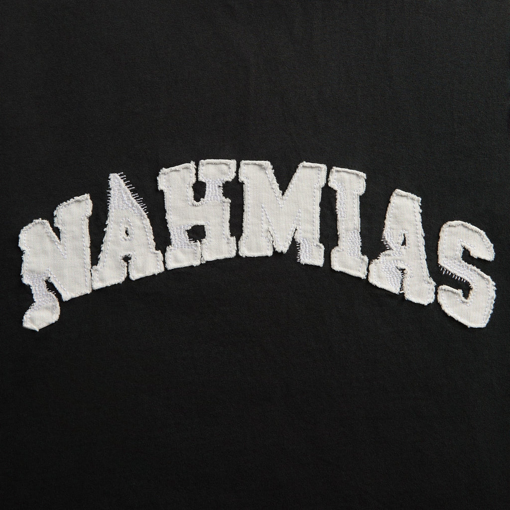 NAHMIAS Arch Boxy Tee - Aged Black Jersey