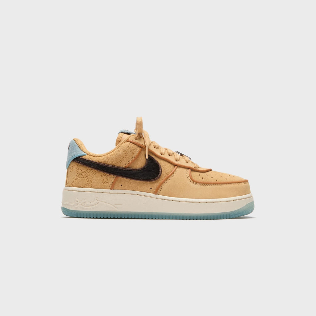 Nike x Kobe Bryant Air Force 1 Low Protro - Twine / Baroque Brown / Flax / Light Cream / Ocean Cube / Metallic Dark Grey