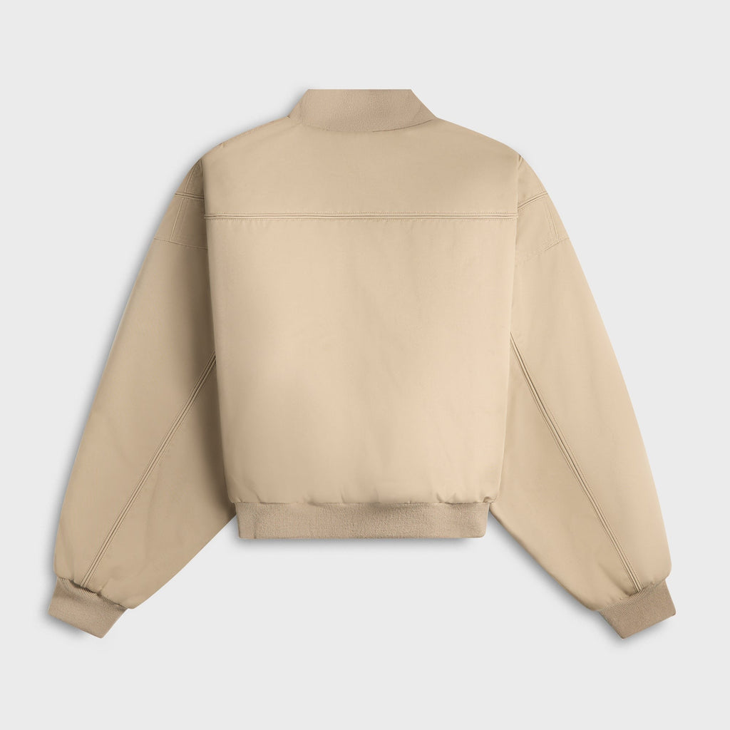 Willy Chavarria Gas Station Bomber - Travertine