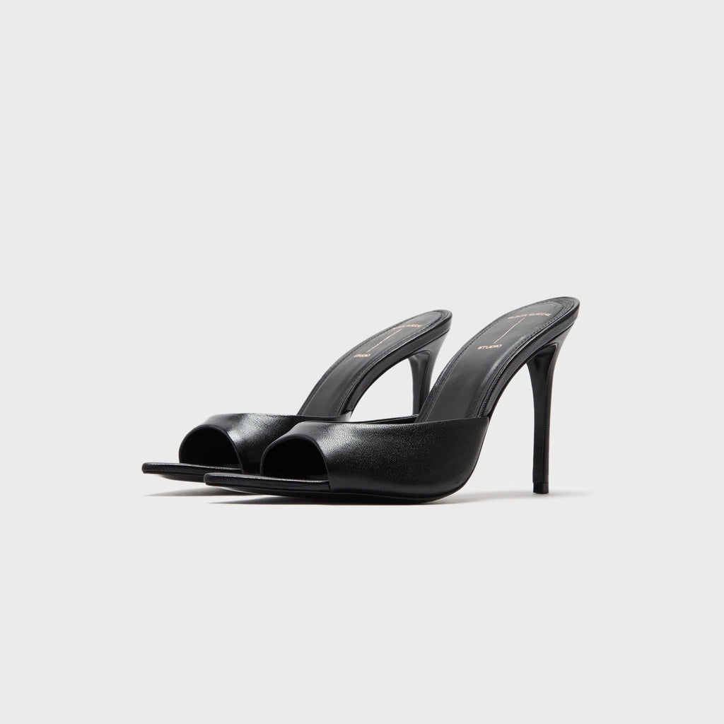 Black Suede Studio Brea - Black Leather