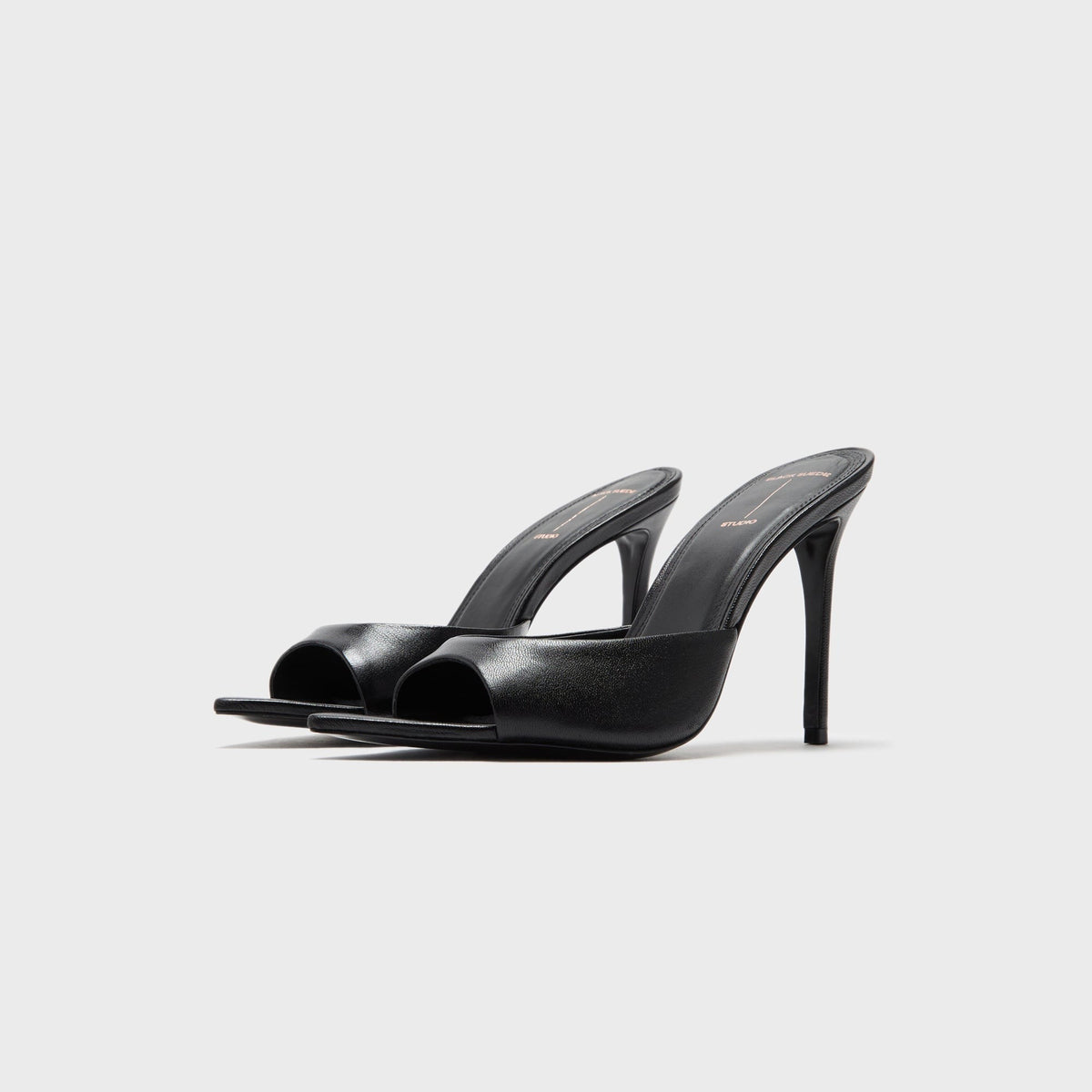 Black Suede Studio Brea - Black Leather