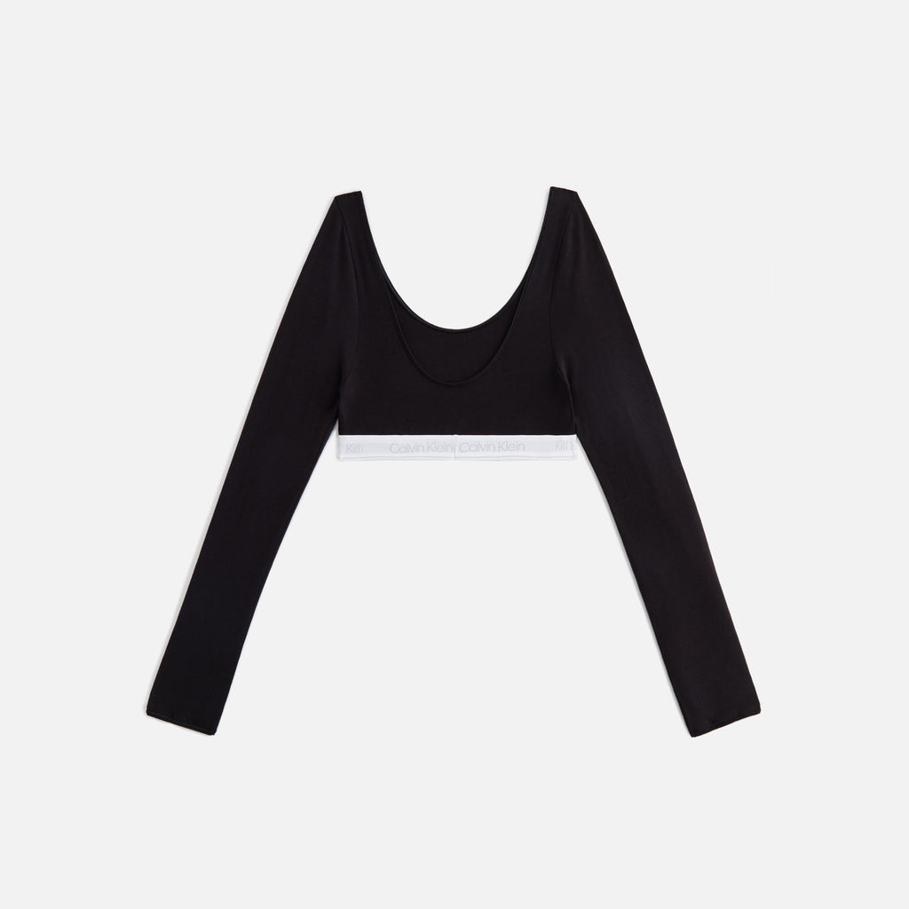Kith Women for Calvin Klein Seasonal L/S Bralette - Black