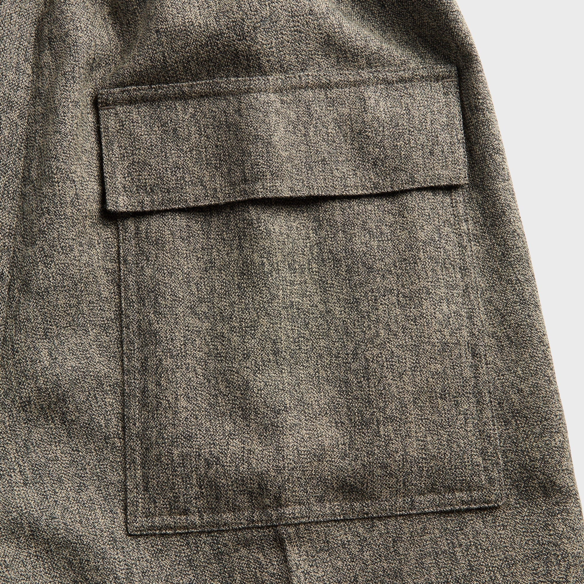 Rick Owens Drawstring Slim Long Pant - Black Melange