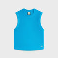 Kith Women Mera Mesh Muscle Tank - Meridian Blue