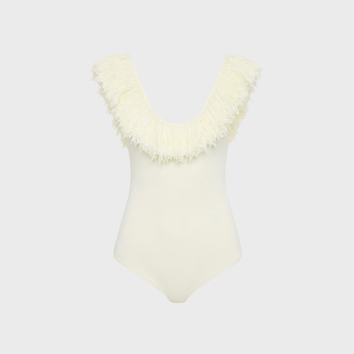SIR Marcelline Fringe Bodysuit - Ivory