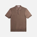 Orlebar Brown Burnham Tile Cotton Silk - Light Plum Wine